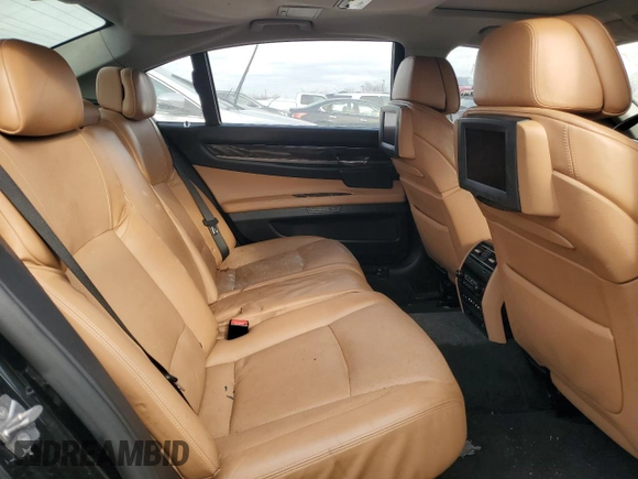 2012 BMW 7 Series with VIN WBAKX8C57CC198473, listed as a Copart auction lot 41858265 with 86,741 mi miles and Salvage title. Bid and sale history available at DreamBid. Image 10.