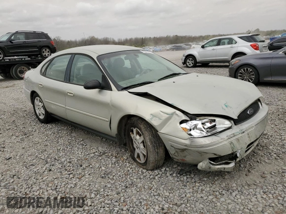 2005 Ford Taurus SE with VIN 1FAFP53U35A162987, listed as a Copart auction lot 49863695 with 156,917 mi miles and Salvage Title. Bid and sale history available at carsss.com. Image 4.