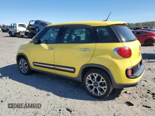 2014 FIAT 500L Trekking with VIN ZFBCFADH6EZ023595, listed as a Copart auction lot 77105084 with 143,562 mi miles and Clean Title. Bid and sale history available at carsss.com. Image 2.
