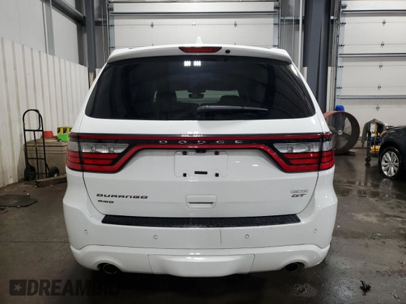 2017 Dodge Durango GT with VIN 1C4RDJDGXHC824333, listed as a Copart auction lot 72351354 with 111,696 mi miles and Salvage Title. Bid and sale history available at carsss.com. Image 6.
