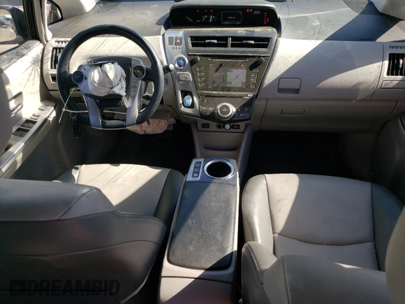 2017 Toyota Prius v Two with VIN JTDZN3EU0HJ055723, listed as a Copart auction lot 54889975 with 232,872 mi miles and Clean Title. Bid and sale history available at carsss.com. Image 8.