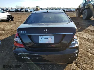2009 Mercedes-Benz S-Class 5.5L V12 with VIN WDDNG76X89A245656, listed as a Copart auction lot 79481524 with 0 mi miles and Salvage Title. Bid and sale history available at carsss.com. Image 6.