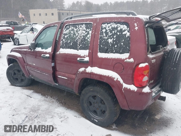 2002 Jeep Liberty Limited with VIN 1J4GL58K52W112036, listed as a IAAI auction lot 41515049 with Not Provided miles and . Bid and sale history available at carsss.com. Image 3.