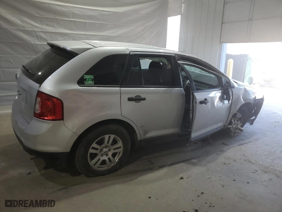 2013 Ford Edge SE with VIN 2FMDK3GC1DBA66859, listed as a Copart auction lot 53560725 with 124,250 mi miles and Clean Title. Bid and sale history available at carsss.com. Image 3.