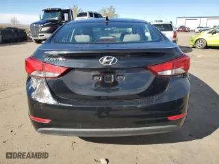 2014 Hyundai Elantra SE with VIN KMHDH4AE0EU172455, listed as a Copart auction lot 78527924 with 40,530 mi miles and Salvage Title. Bid and sale history available at carsss.com. Image 6.