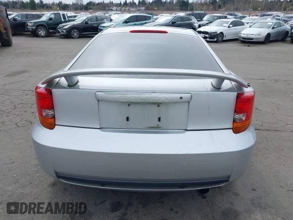 2001 Toyota Celica GT with VIN JTDDR32T410098001, listed as a IAAI auction lot 41820456 with 239,296 mi miles. Bid and sale history available at carsss.com. Image 16.