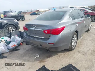 2015 Infiniti Q50 with VIN JN1BV7AP6FM345326, listed as a IAAI auction lot 41739805 with 169,914 mi miles and . Bid and sale history available at DreamBid. Image 4.