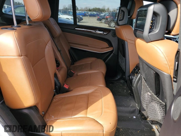 2019 Mercedes-Benz GLS 550 with VIN 4JGDF7DE0KB222488, listed as a Copart auction lot 44737695 with 86,977 mi miles and Salvage title. Bid and sale history available at DreamBid. Image 11.