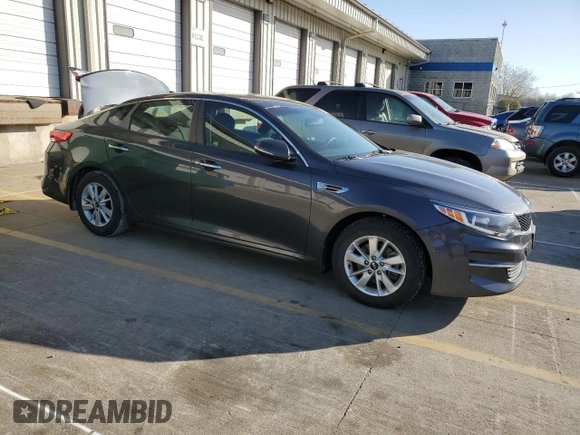 2018 Kia Optima LX с VIN KNAGT4L37J5213466, выставлен на аукционе Copart как лот 52018245 с пробегом 73 966 миль миль и На запчасти • Non repairable. История ставок и продаж доступна на DreamBid. Изображение 4.