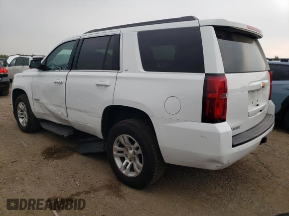 2018 Chevrolet Tahoe LT с VIN 1GNSKBKCXJR155195, выставлен на аукционе Copart как лот 58483325 с пробегом 96 600 миль миль и Списание • Salvage title. История ставок и продаж доступна на DreamBid. Изображение 2.