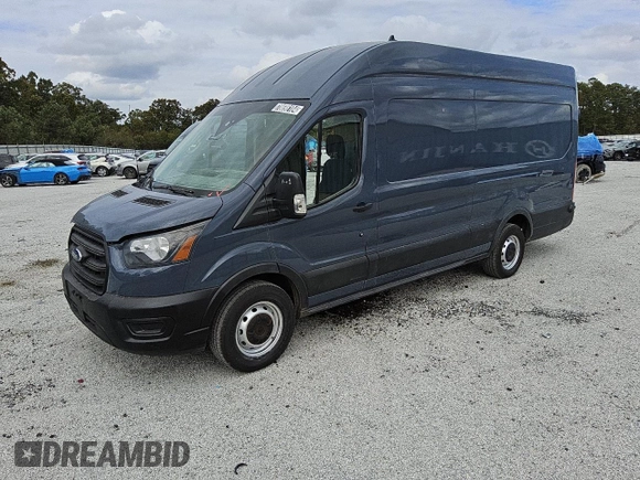 2020 Ford Transit Cargo with VIN 1FTBR3X88LKA56353, listed as a Copart auction lot 78698104 with 74,493 mi miles and Clean Title. Bid and sale history available at DreamBid. Image 1.