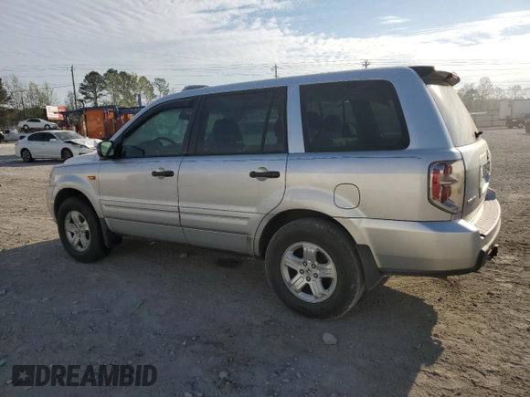 2006 Honda Pilot LX z VIN 5FNYF28166B031046, wystawiony jako Copart lot #51090455 z przebiegiem 284 744 mil mil oraz Czysty tytuł • Clean title. Historia ofert i sprzedaży dostępna na DreamBid. Obrazek 2.