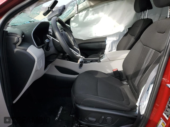 2024 Hyundai Tucson SEL with VIN 5NMJBCDE3RH410732, listed as a Copart auction lot 45792445 with 6,995 mi miles and Salvage Title. Bid and sale history available at carsss.com. Image 7.