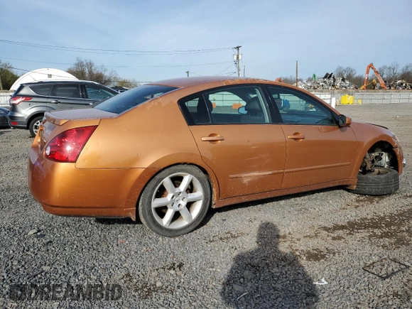 2004 Nissan Maxima SL with VIN 1N4BA41E34C814273, listed as a Copart auction lot 51508815 with 149,678 mi miles and Salvage Title. Bid and sale history available at DreamBid. Image 3.