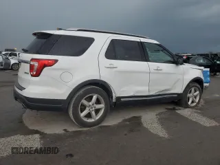 2018 Ford Explorer XLT with VIN 1FM5K7DH0JGA23596, listed as a Copart auction lot 59848265 with 91,497 mi miles and Salvage title. Bid and sale history available at DreamBid. Image 3.
