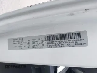 2018 Ram ProMaster Cargo with VIN 3C6URVJG1JE119854, listed as a IAAI auction lot 41091428 with Not Provided miles. Bid and sale history available at carsss.com. Image 9.