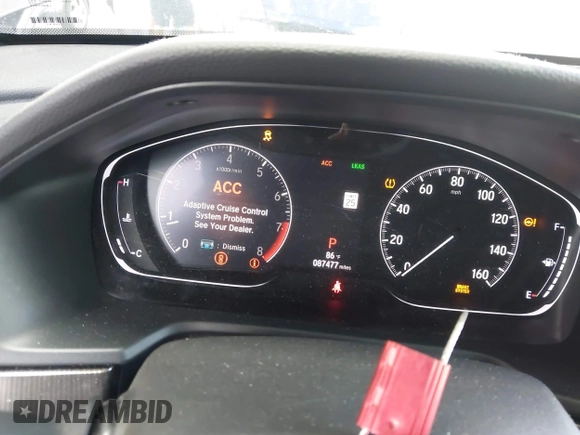 2019 Honda Accord Sport with VIN 1HGCV2F33KA015456, listed as a IAAI auction lot 42470172 with 87,477 mi miles and . Bid and sale history available at DreamBid. Image 7.
