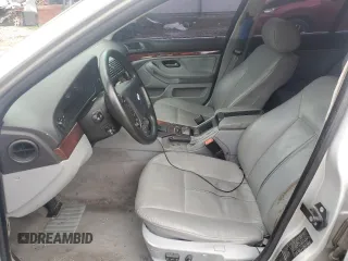 2003 BMW 5 Series 525iA with VIN WBADT43423G028907, listed as a Copart auction lot 79849994 with 0 mi miles and Salvage Title. Bid and sale history available at carsss.com. Image 7.