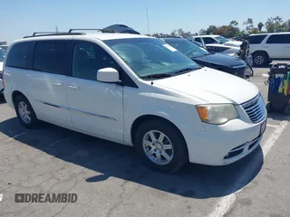 2012 Chrysler Town & Country Touring with VIN 2C4RC1BG5CR291815, listed as a IAAI auction lot 42147129 with 167,982 mi miles and . Bid and sale history available at DreamBid. Image 1.
