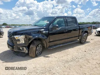 2016 Ford F-150 XLT with VIN 1FTEW1EP4GKF64457, listed as a Copart auction lot 62385065 with 95,770 mi miles and Salvage title. Bid and sale history available at DreamBid. Image 1.