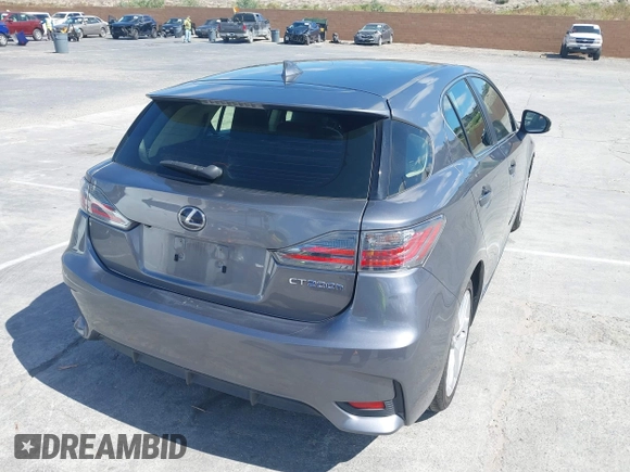 2017 Lexus CT 200h with VIN JTHKD5BH2H2287370, listed as a IAAI auction lot 42238330 with 117,889 mi miles and . Bid and sale history available at DreamBid. Image 4.