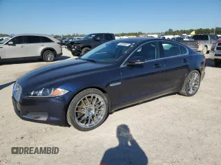 2014 Jaguar XF V6 SC with VIN SAJWJ0EF3E8U14629, listed as a Copart auction lot 42028625 with 77,565 mi miles and Salvage Title. Bid and sale history available at carsss.com. Image 1.