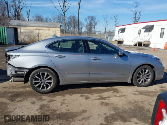 2020 Acura TLX with VIN 19UUB1F38LA000055, listed as a IAAI auction lot 41546988 with 99,036 mi miles. Bid and sale history available at carsss.com. Image 13.