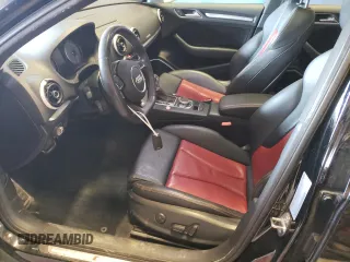 2015 Audi S3 2.0T Premium Plus with VIN WAUBFGFF0F1111952, listed as a Copart auction lot 52165413 with 80,827 mi miles. Bid and sale history available at carsss.com. Image 7.