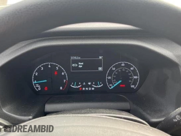 2023 Ford Transit Cargo with VIN 1FTYE1Y8XPKB26711, listed as a Copart auction lot 87334874 with 31,745 mi miles and Salvage Title. Bid and sale history available at DreamBid. Image 8.