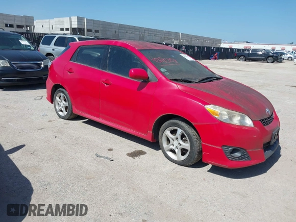 2009 Toyota Matrix S with VIN 2T1KE40E79C019533, listed as a IAAI auction lot 42692058 with 74,327 mi miles and . Bid and sale history available at DreamBid. Image 1.