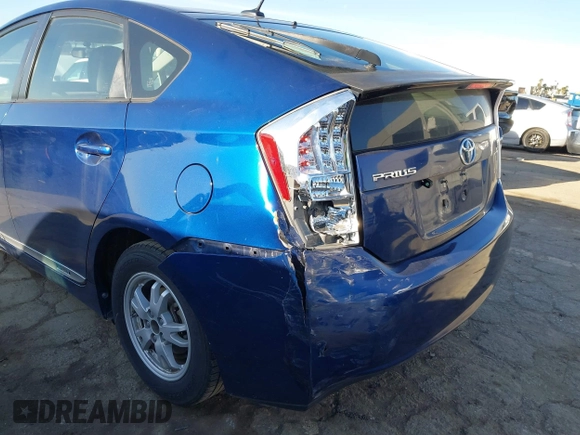 2011 Toyota Prius I with VIN JTDKN3DU3B0300305, listed as a IAAI auction lot 41830391 with 178,965 mi miles and . Bid and sale history available at DreamBid. Image 17.