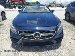 2019 Mercedes-Benz S-Class S 560 with VIN WDDXK8DB4KA038059, listed as a Copart auction lot 63028734 with 40,327 mi miles and Non Repairable. Bid and sale history available at carsss.com. Image 5.