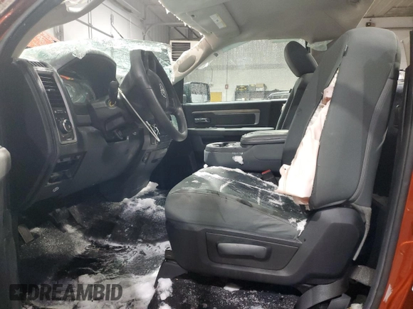 2013 Ram 1500 Express with VIN 3C6JR7AT7DG572736, listed as a Copart auction lot 45131975 with 65,518 mi miles and Salvage title. Bid and sale history available at DreamBid. Image 7.