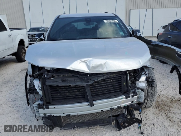 2022 Chevrolet Traverse Premier with VIN 1GNERKKW5NJ120765, listed as a Copart auction lot 72594954 with 35,055 mi miles and Salvage Title. Bid and sale history available at carsss.com. Image 5.