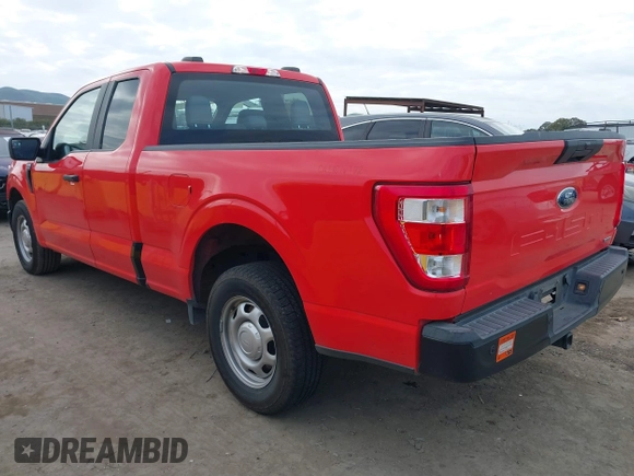 2021 Ford F-150 XL with VIN 1FTEX1C87MKD91747, listed as a IAAI auction lot 41567531 with 146,817 mi miles and . Bid and sale history available at DreamBid. Image 3.