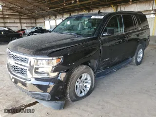 2019 Chevrolet Tahoe LT with VIN 1GNSKBKCXKR336038, listed as a Copart auction lot 50979795 with 81,359 mi miles and Salvage Title. Bid and sale history available at carsss.com. Image 1.