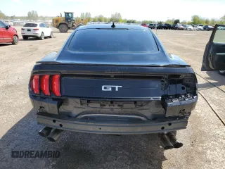 2023 Ford Mustang GT with VIN 1FA6P8CF9P5305892, listed as a Copart auction lot 57672435 with 45,065 mi miles and Salvage title. Bid and sale history available at DreamBid. Image 6.