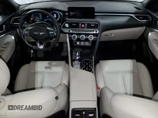 2023 Genesis G70 2.0T with VIN KMTG34TA9PU126959, listed as a Copart auction lot 51536965 with 39,127 mi miles and Non Repairable. Bid and sale history available at carsss.com. Image 8.