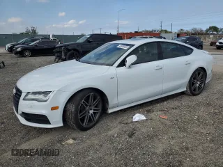 2014 Audi A7 Prestige with VIN WAU2MAFCXEN132629, listed as a Copart auction lot 48000405 with 131,132 mi miles and Salvage title. Bid and sale history available at DreamBid. Image 1.