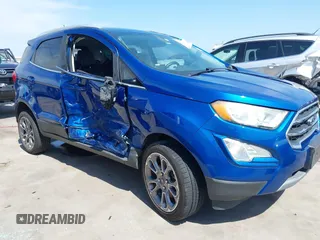 2019 Ford EcoSport Titanium z VIN MAJ6S3KL0KC260936, wystawiony jako IAAI lot #42264210 z przebiegiem 114 755 mil mil oraz . Historia ofert i sprzedaży dostępna na DreamBid. Obrazek 6.
