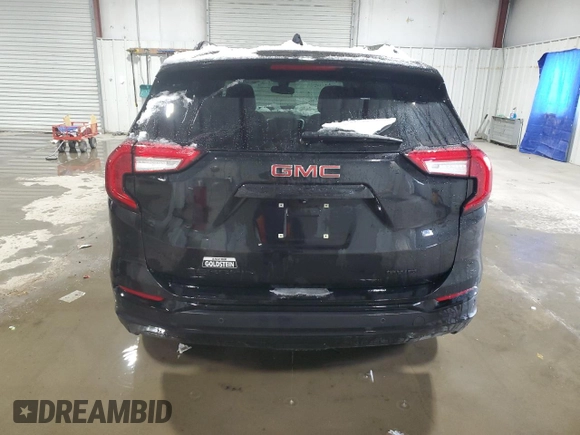 2023 GMC Terrain SLT with VIN 3GKALVEG9PL136062, listed as a Copart auction lot 45143655 with 31,198 mi miles and Salvage Title. Bid and sale history available at carsss.com. Image 6.