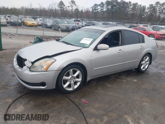 2004 Nissan Maxima SE with VIN 1N4BA41E04C843018, listed as a IAAI auction lot 41781652 with Not provided miles and . Bid and sale history available at DreamBid. Image 17.