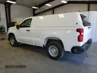 2023 Chevrolet Silverado 1500 Work Truck with VIN 3GCNAAEK6PG339175, listed as a Copart auction lot 53839705 with 108,373 mi miles and Clean Title. Bid and sale history available at carsss.com. Image 2.