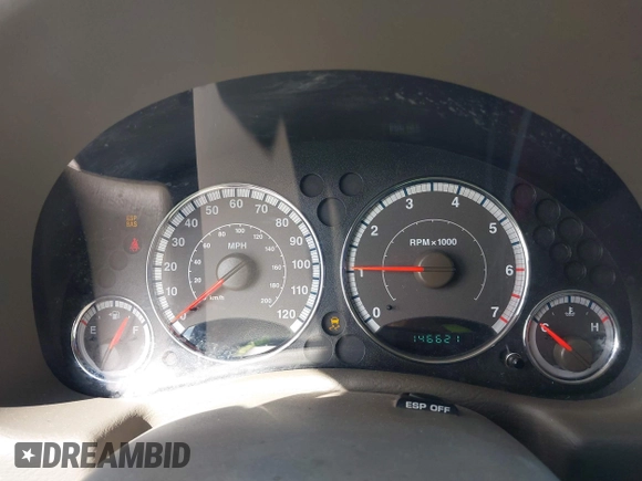 2006 Jeep Liberty Limited with VIN 1J4GK58K76W258866, listed as a IAAI auction lot 42532430 with 146,621 mi miles and . Bid and sale history available at DreamBid. Image 7.