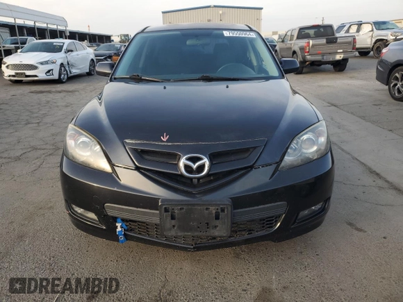 2007 Mazda 3 S Sport with VIN JM1BK144471716507, listed as a Copart auction lot 79550964 with 177,237 mi miles and Salvage Title. Bid and sale history available at DreamBid. Image 5.
