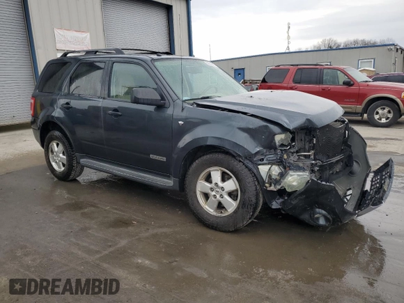 2008 Ford Escape XLT with VIN 1FMCU93148KA56318, listed as a Copart auction lot 50902035 with 147,528 mi miles and Salvage Title. Bid and sale history available at carsss.com. Image 4.