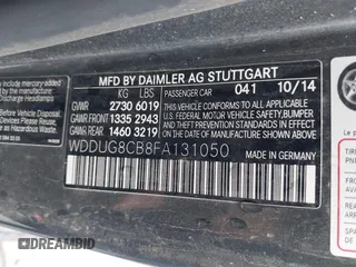 2015 Mercedes-Benz S 550 with VIN WDDUG8CB8FA131050, listed as a IAAI auction lot 41864029 with 82,324 mi miles and . Bid and sale history available at DreamBid. Image 9.