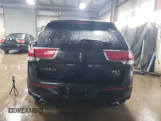 2012 Lincoln MKX with VIN 2LMDJ8JK5CBL12279, listed as a Copart auction lot 44218985 with 111,768 mi miles and Salvage Title. Bid and sale history available at DreamBid. Image 6.
