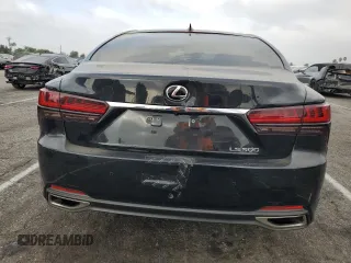 2021 Lexus LS with VIN JTHD51FF3M5014289, listed as a Copart auction lot 71442284 with 6,893 mi miles and Salvage Title. Bid and sale history available at carsss.com. Image 6.