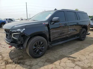 2022 Chevrolet Suburban Z71 with VIN 1GNSKDKD2NR178920, listed as a Copart auction lot 59224675 with 144,997 mi miles and Salvage title. Bid and sale history available at DreamBid. Image 1.